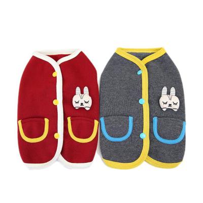 China Cotno Viable Wholesale Concise Luxury Designer Vest Skirt Belle Large Small Dog Clothes for sale