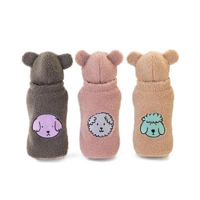 China Manufacturer Wholesale Keep Warm Winter Pet Concise Designer Viable Accessories Embroidered Multicolor Hoodie Dog Clothes Large Small for sale