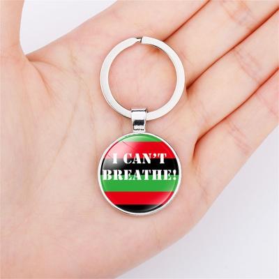 China Black Lives Matter Newest Hot Key Metal KC-806NX Chain Accessories Import Key Chain Charm For Wholesale for sale