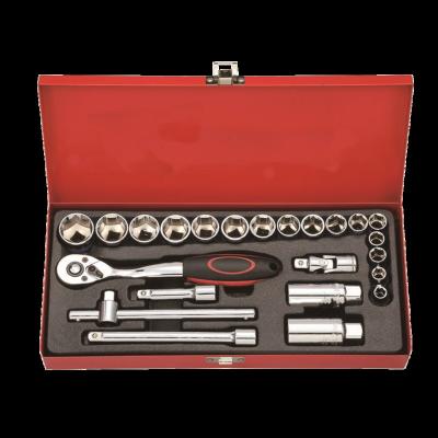 China Automobile DIY And Repair 3 Metal Box Socket 8 23pcs Set Hand Tools for sale