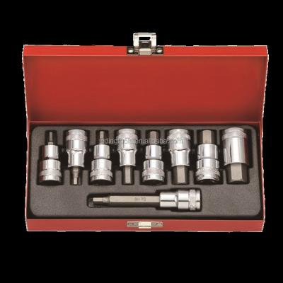 China 9pcs Automobile Hex Bit Socket Set for sale