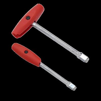 China Manual Tool Taiwan 1 4 3 Multifunctional Repair Hand Tool 8 Drive T-Handle Hand Tool with Adapter for Bit and Sockets for sale