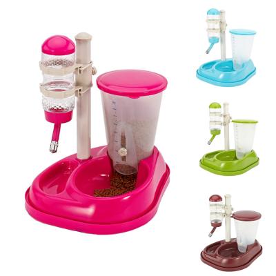 China Sustainable high quality easy to clean and anti-slip pet water automatic lifting pet feeder for sale