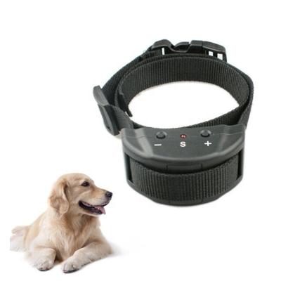 China Pet Products Adjustable Electronic Dog Anti Barking Sustainable Personalized Collar for sale