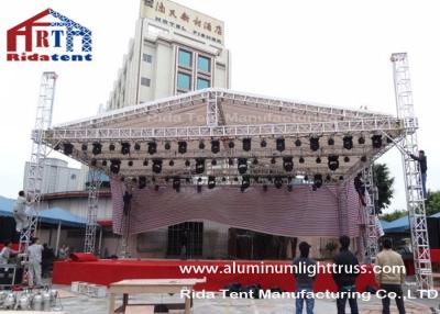 China Outdoor Concert DJ Light Truss , Aluminum Truss Frame Fit Large Scale Exhibitions for sale