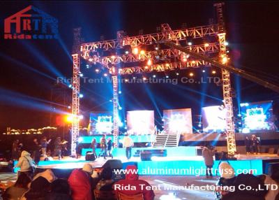 China Spigot Disco Light Truss Stage Light Towers 18x36x8m Size Long Life Span for sale