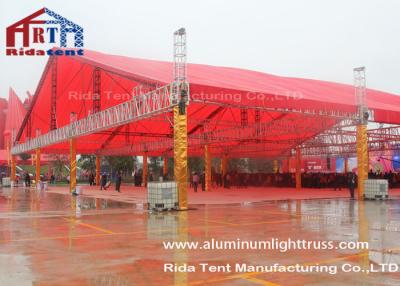 China Square Roof DJ Light Truss , Stage Lighting Truss Systems With TUV Certification for sale