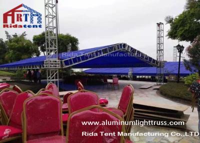 China A Shape Aluminium Exhibition Truss System 1-4m Unit Length Easy To Set Up for sale