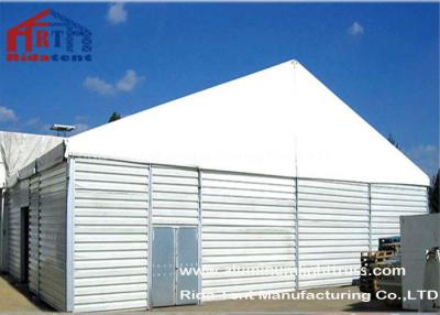 China Durable Waterproof Outdoor Warehouse Tents Sandwhich Panel Wall Aluminum Frame for sale