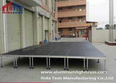 China Heavy Duty Portable Concert Stage 1.22 X 2.44m Wooden Board For Event Show for sale