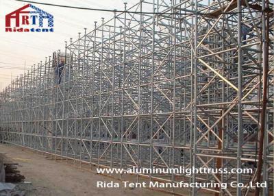 China Hot Dip Galvanized Layer Truss , Steel Scaffold Layer System Easy Assembly for sale