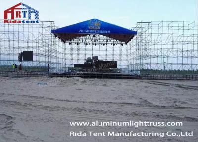 China Outdoor Concert Steel Space Frame Structures 2m Tube Length Large Loading Capacity for sale