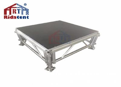 China Plexi Glass Mobile Stage Platform For Community Centres Customized Size for sale