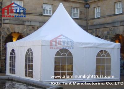 China Waterproof Aluminum 10 X 10 Party Tent / Customized Color Pagoda Canopy Tent for sale