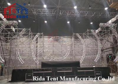 China Decorative Aluminum Light Truss Stage System In Display High Strength for sale