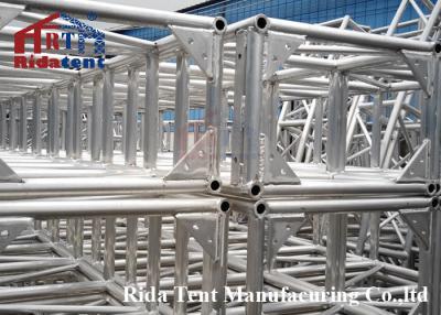 China Heavy Duty Aluminum Light Truss For Wedding Circle Ground Support System for sale