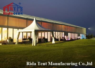 China Special 20 X 40 Waterproof Outdoor Tent , 500 Seater Clear Wedding Tent for sale