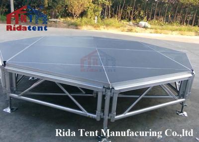 China Easy Install Mobile Stage Platform Lighting Truss Building With Outdoor Concert Stage Design for sale