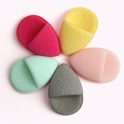 China Wholesale Non Magical Custom Logo Cosmetic Face Cleansing Sponge Soft Skin-friendly Latex Beauty Sponge Hydrophilic Microfiber for sale