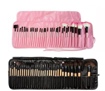 China Durable Custom Logo Cosmetics Brushes 32PCS Professional Eco Friendly Makeup Brush Holder Organizer for sale