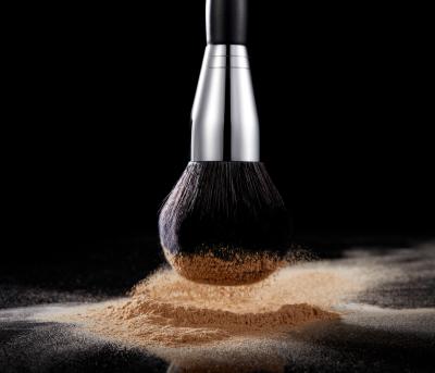 China Durable Drop Shipping Large High Quality Single Synthetic Makeup Large Private Label Powder Brushes for sale