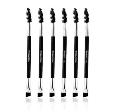 China Dropshipping Eco-friendly Products 2021 Unique Supplier Cosmetic Custom Mascara Brushes Personalized Double Ended for sale