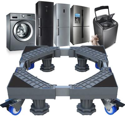 China Heavy Duty Washing Machine Stand Movable for Machine and Refrigerator zu verkaufen