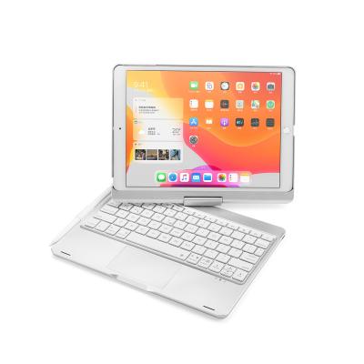 China Wireless Touchpad Keyboard Case For iPad 10.2 10.5 Inch 360 Screen Rotate Pencil Holder for sale