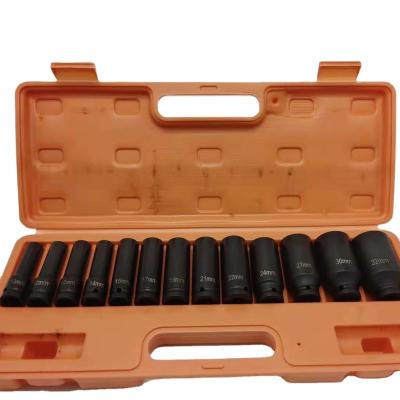 China High Quality 13pcs 1/2in Auto Maintenance Wrench Socket Sets DIY Tools for sale