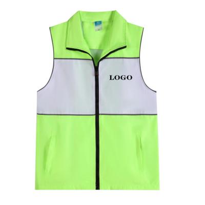 China Breathable Custom Team Logo Training Vest Running Vest Mesh Fabric For Safety Vest Without Sleeve Utility for sale