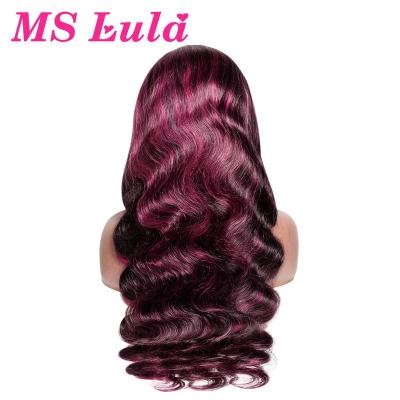 China 100% Body Wave New Product Purple Hair Highlight Body Wave for sale