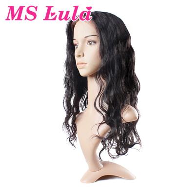 China Top Grade 8A Russian Virgin Hair 100% Body Wave Full Lace Wigs In Double Drawn for sale