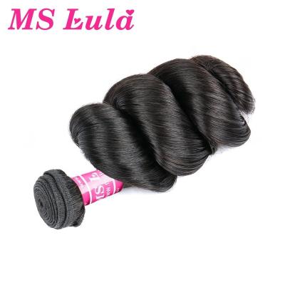 China Long Loose Wave Indian Hair Braid Wave Unprocessed Dyeing And Bleached With Easy Care Silky Virgin Hair for sale