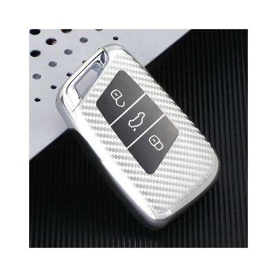 China Factory Direct Sales Wholesale Car Accessories Soft Tpu Material Car Key Covers Bag For VW For VW for sale