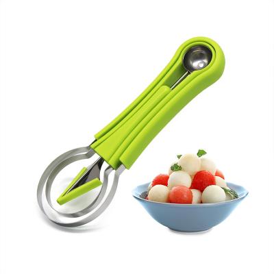 China Stainless Steel Sustainable Multifunctional Fruit Tool Kitchen Fruit Digging Separator for sale