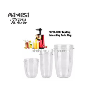 China 18/24/32 Ounce Top Cup Juicer Cup Outer Parts Mug Replacement For TIP Blender 900W 18OZ for sale