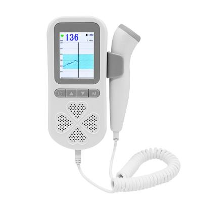 China Acrylic Handheld Fetal Heart Rate Meter Doppler Doppler Doppler Probe Fetal Ultrasound Probe for sale