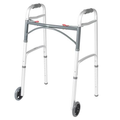 China Shenzhen Aluminum Hot Selling Aluminum Walker Folding Walker For Elderly People for sale