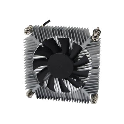 China Aluminum Cooler 1u 1155 Computer Case OEM CPU Cooler 4pin Computer Fan 1156 1150 1151 1200 CPU Fan Fans for sale