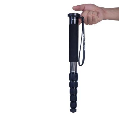 China Alpenstock Flexible Unipod Fiber Digital Camera Carbon 6-Section Photography Monopod Lightweight Camera Stand For DSLR Camera for sale