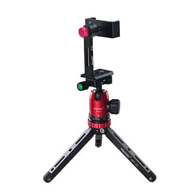 China Factory direct smart ball head mount smart phone camera .digital phone bracket rotatable tripods for phone camera for sale