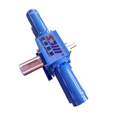 China 2021 New Arrival High Intensity Blue Seal Flange Telescope Lift Oscillation Hydraulic Mineral Oil Cylinder for sale