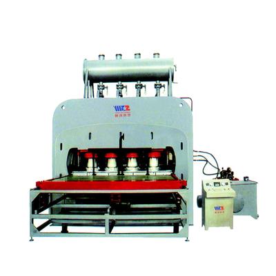 China High Speed ​​Double Cylinder Process Overhead Veneer Style Woodworking Mill Hot Press Machine With Fast Hydraulic System for sale