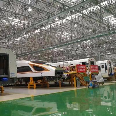 China Large Span Space Modular Factory High Quality Steel Structure Workshop Grid Building Structure for sale