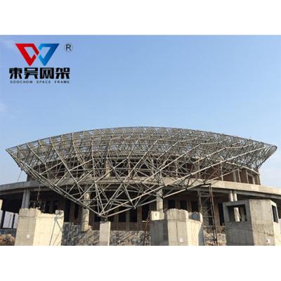 China Hot Large Span Space Factory Sale Space Structure Ceiling Grid Structural Steel for sale