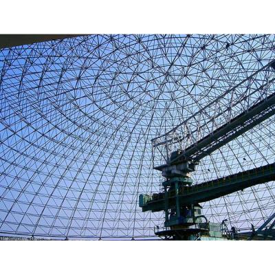 China Large Span Space Newest Space Structures Stockyard Grid Structure for sale