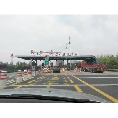 China Original Large Span Space Stations Grid Toll Station Building New Steel Structure for sale