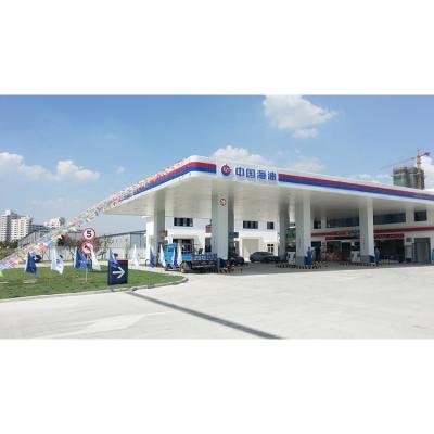 China Hot Selling Large Span Space Grid Gas Station Canopy Pier Structure for sale