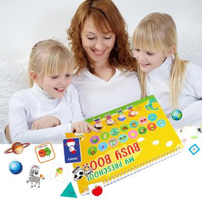 China Preschool Eductional Toys Wholesale Custom Educational Learning Autism Preschool Activity Binder Board Montessori Toys Toddler Kids Busy Book for sale