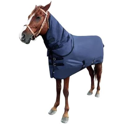 China Premium Horse Assembly Liner 1800D Winter Heavy Duty Waterproof Warm Cotton Filling Oxford Horse Waterproof Blankets for sale